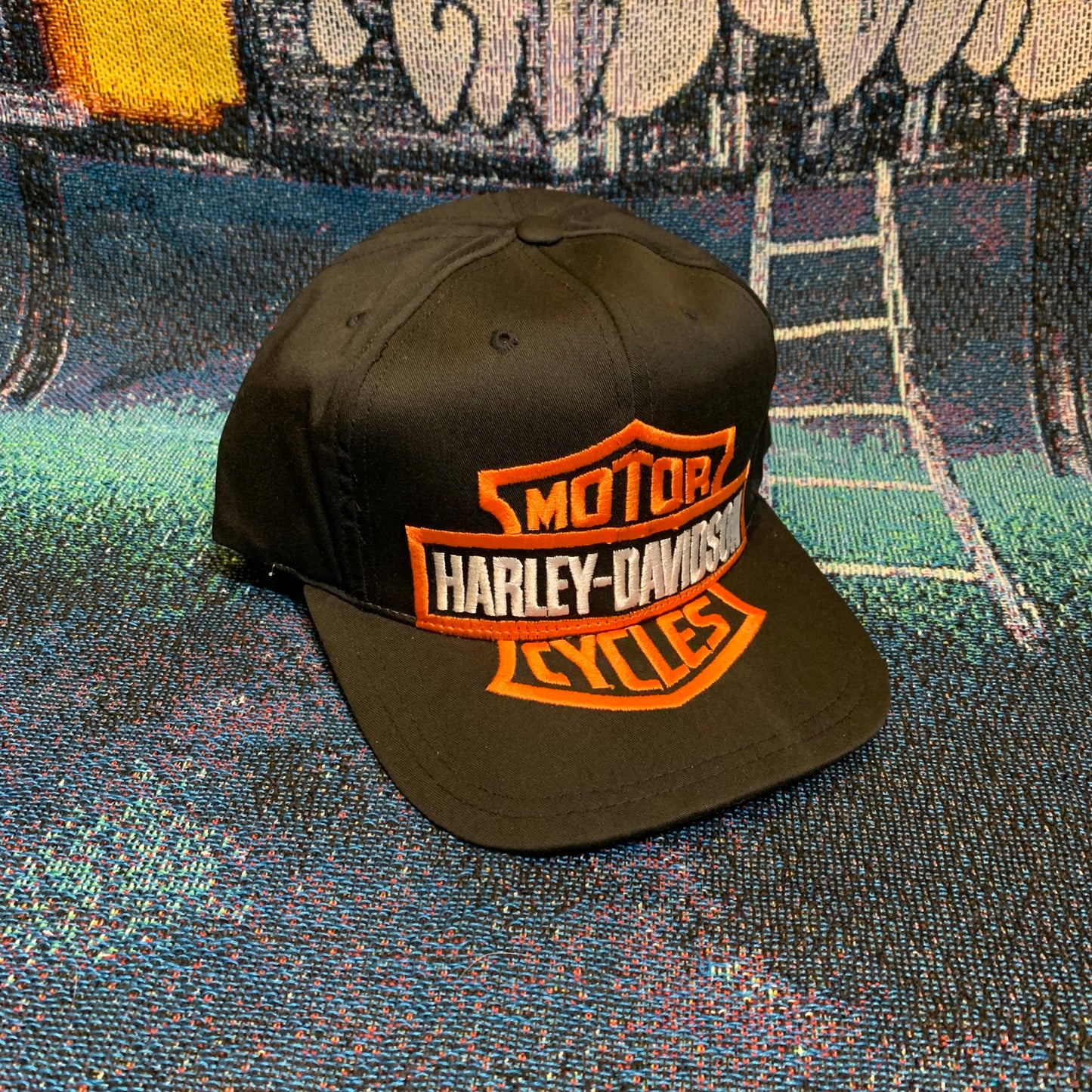 90s Harley Davidson XL Logo Snapback