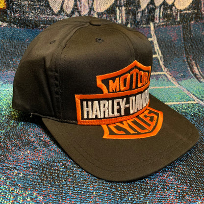 90s Harley Davidson XL Logo Snapback