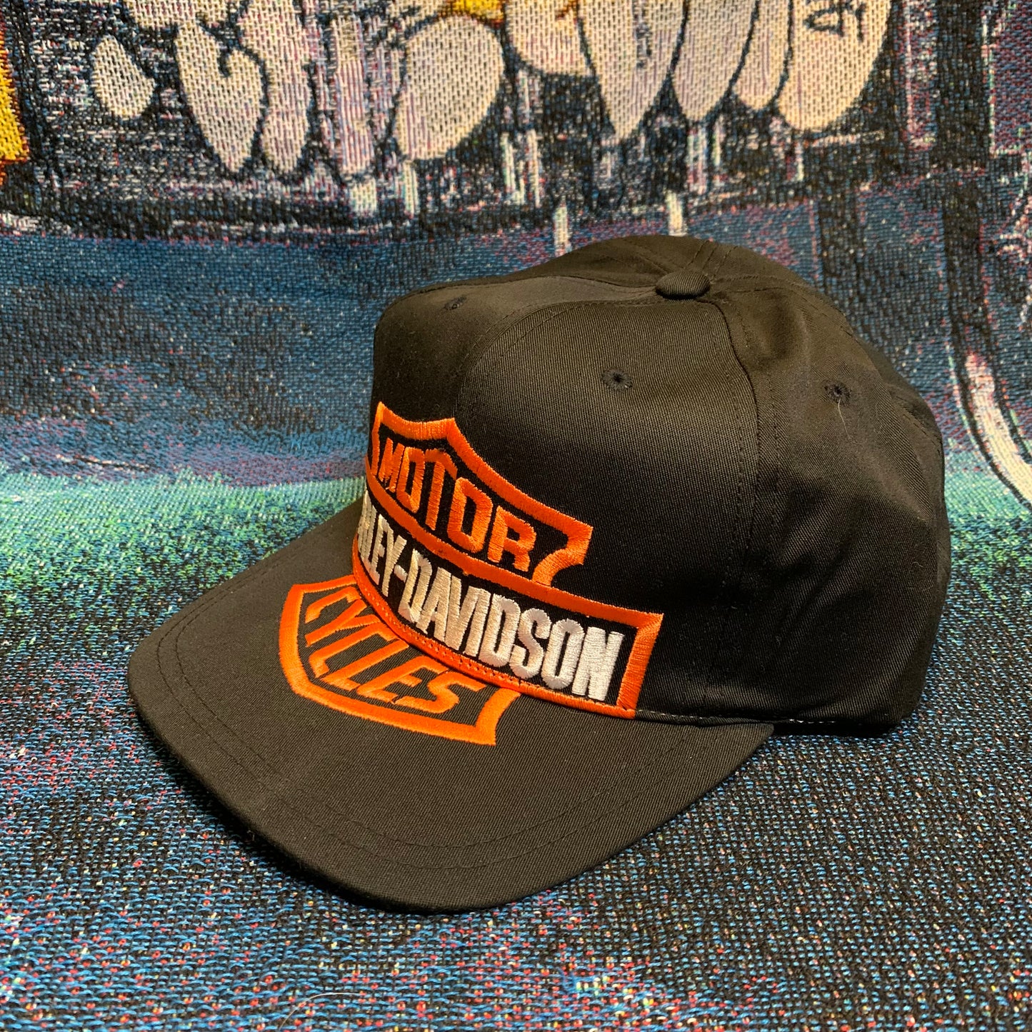 90s Harley Davidson XL Logo Snapback
