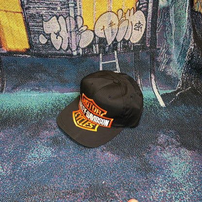 90s Harley Davidson XL Logo Snapback