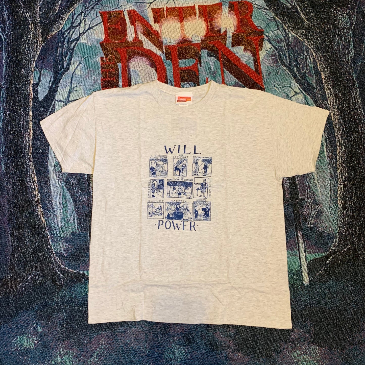 William Shakespeare 'Will Power' Tee