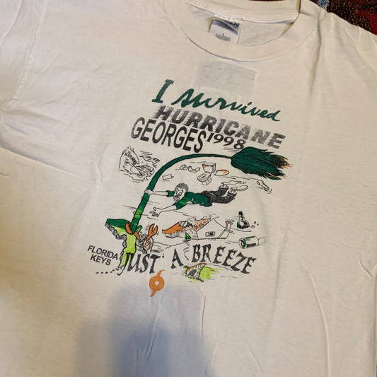 1998 I Survived Hurricane Georges Tee