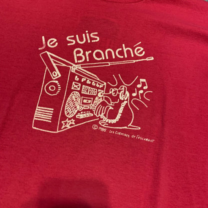 1985 "I'm Connected" French Tee
