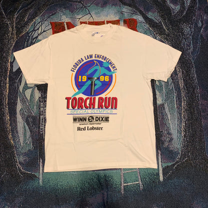 1996 Special Olympics Torch Run Tee