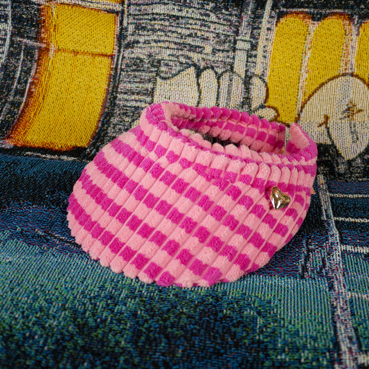 Juicy Couture Striped Corduroy Visor