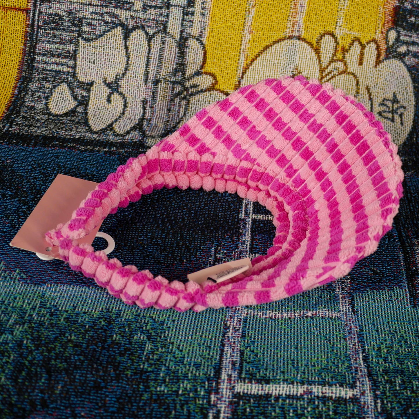 Juicy Couture Striped Corduroy Visor