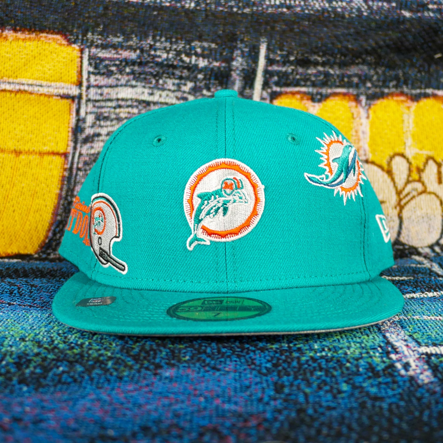 New Era x Just Don Miami Dolphins Fitted