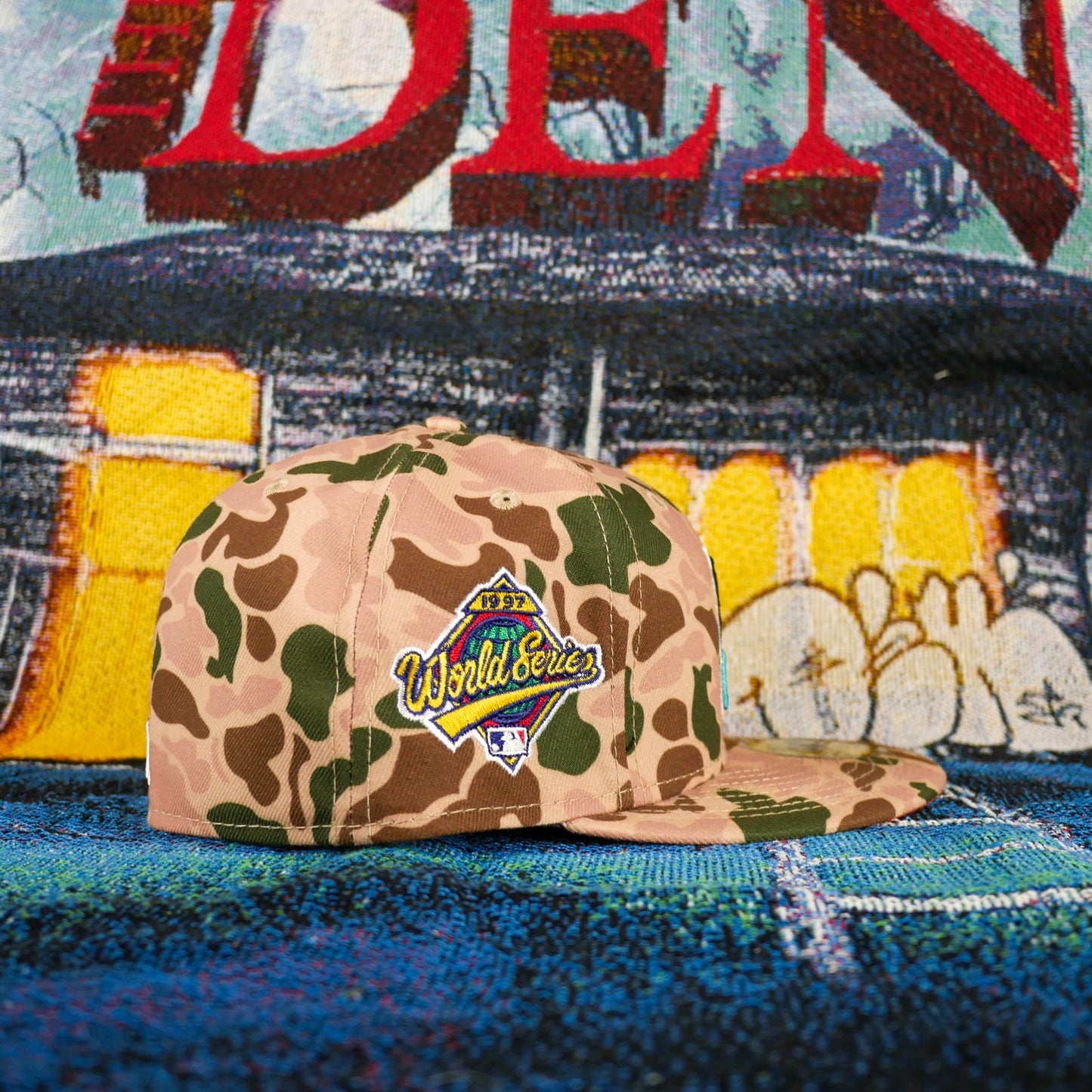 New Era Florida Marlins Duck Camo Fitted