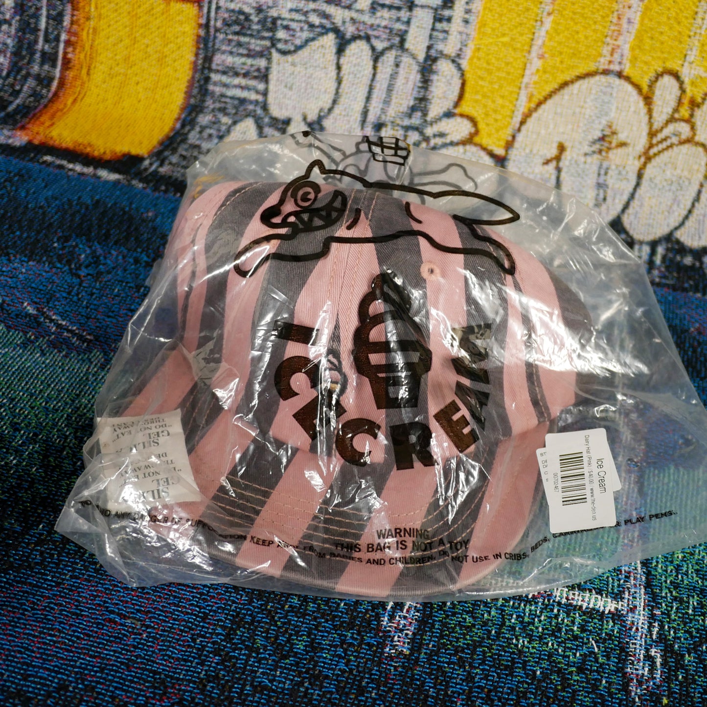 Icecream Dairy Hat (Pink)