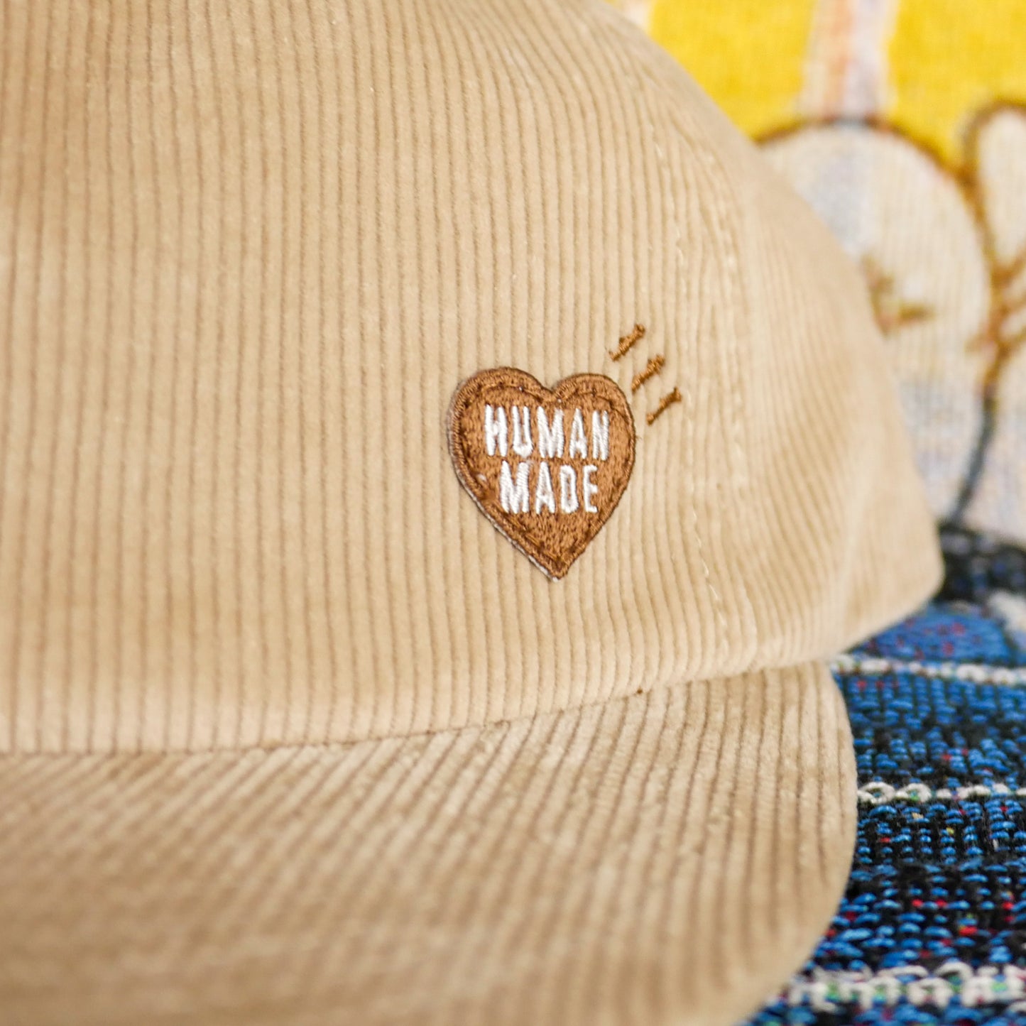 Human Made Corduroy Ball Cap (Beige)
