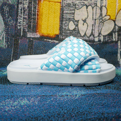 Jordan Sophia Woven Slides 'Pool'