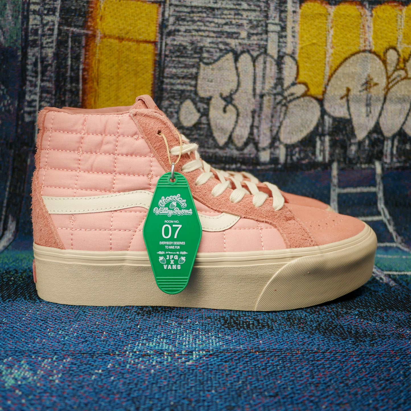 Vans x Joe Fresh Goods Sk8 Hi Reissue Platform LX 'Coral'