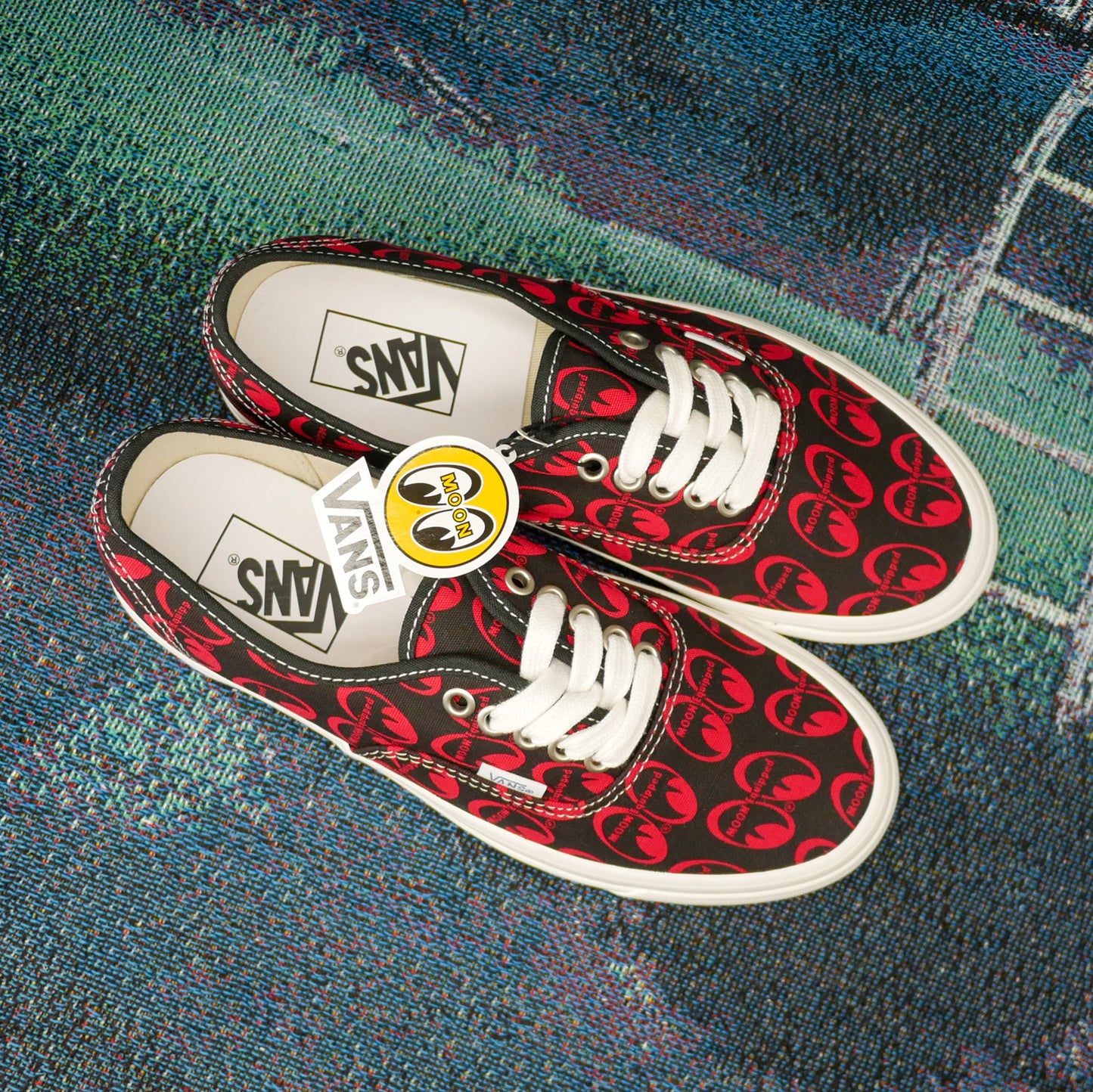 Vans x Mooneyes Authentic 44 DX (Red)