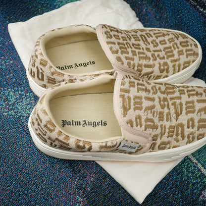Palm Angels Slip Ons (Beige)