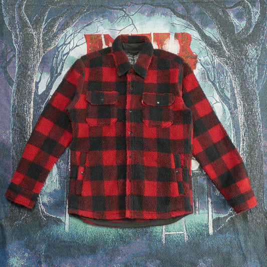 Levi's Buffalo Plaid Faux Sherpa Work Shirt