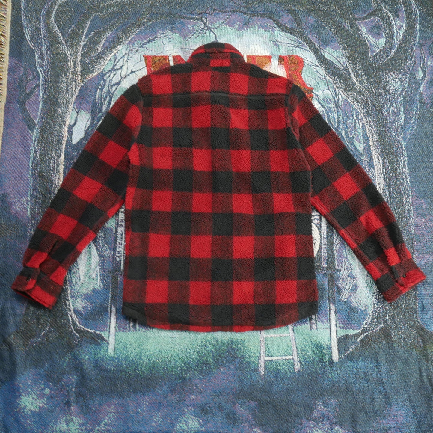 Levi's Buffalo Plaid Faux Sherpa Work Shirt