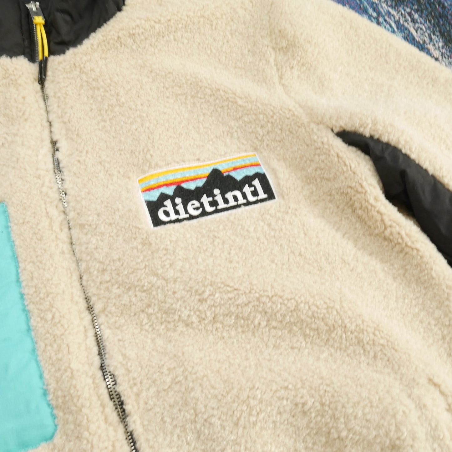 Diet Starts Monday Mountains Fleece Full Zip