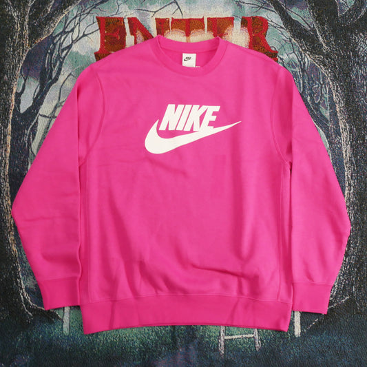 Nike Club Fleece Sweatshirt (Pink)