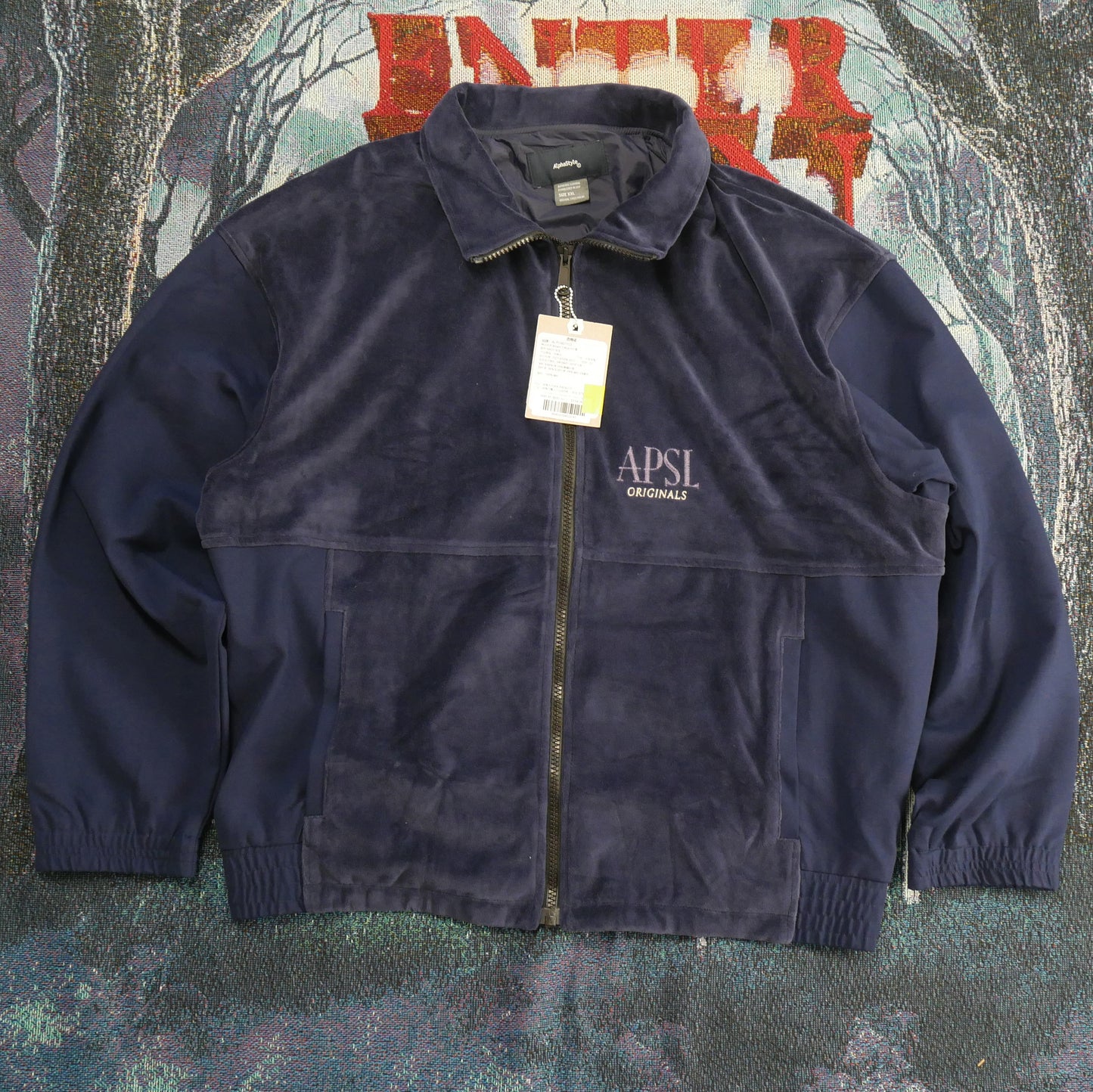 AlphaStyle Biham Zip Track Jacket