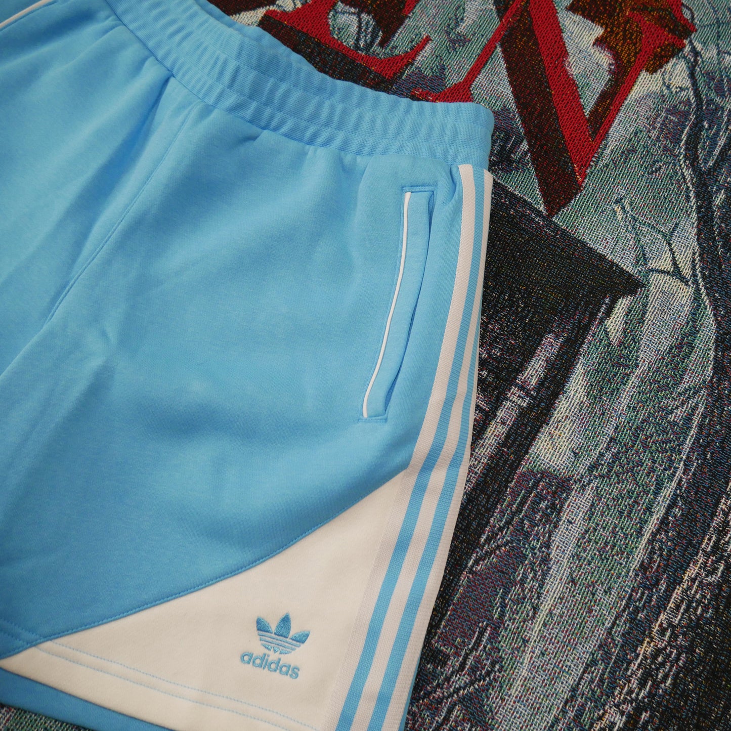 Adidas SST Fleece Shorts (Bblue)