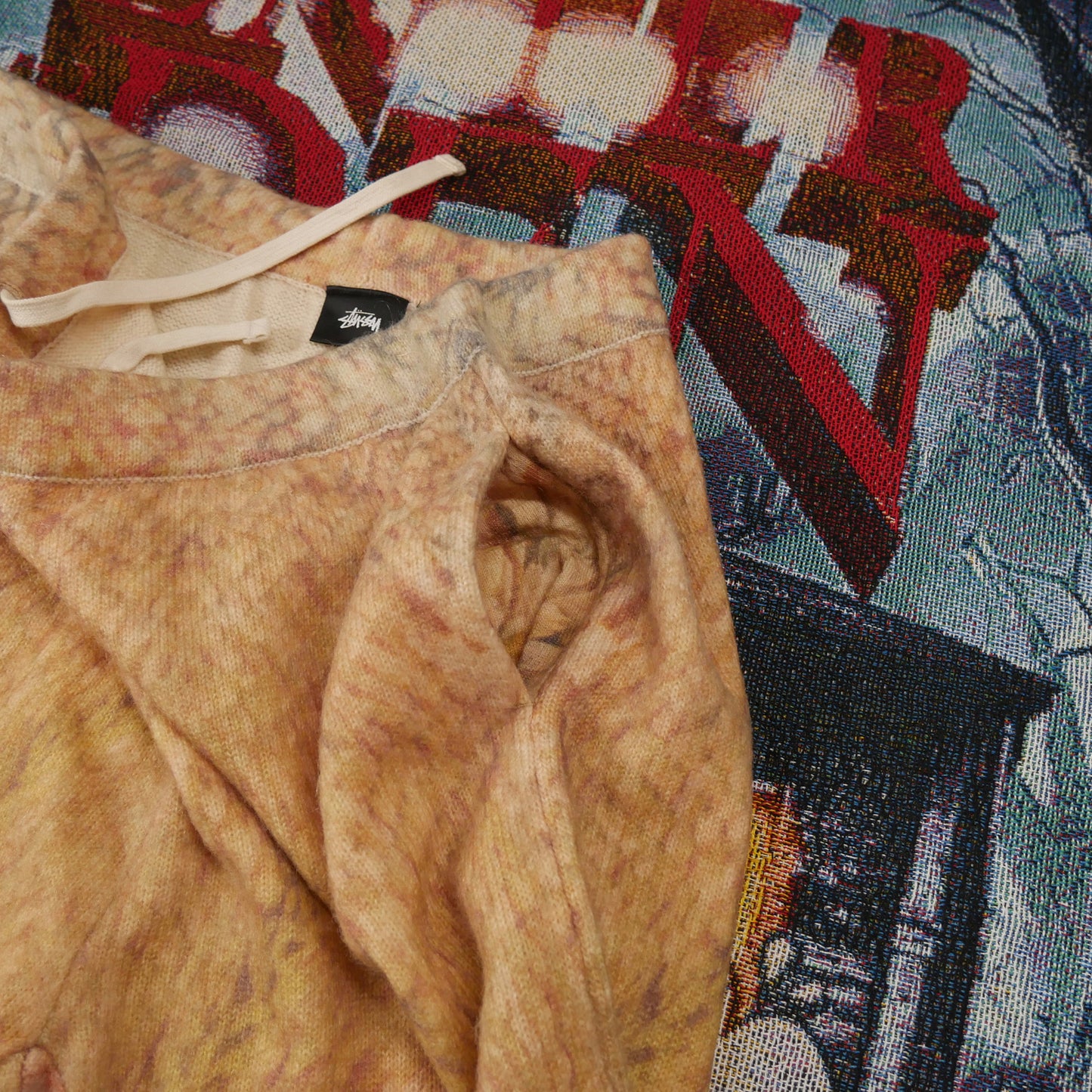 Stussy Wings Print Knit Shorts