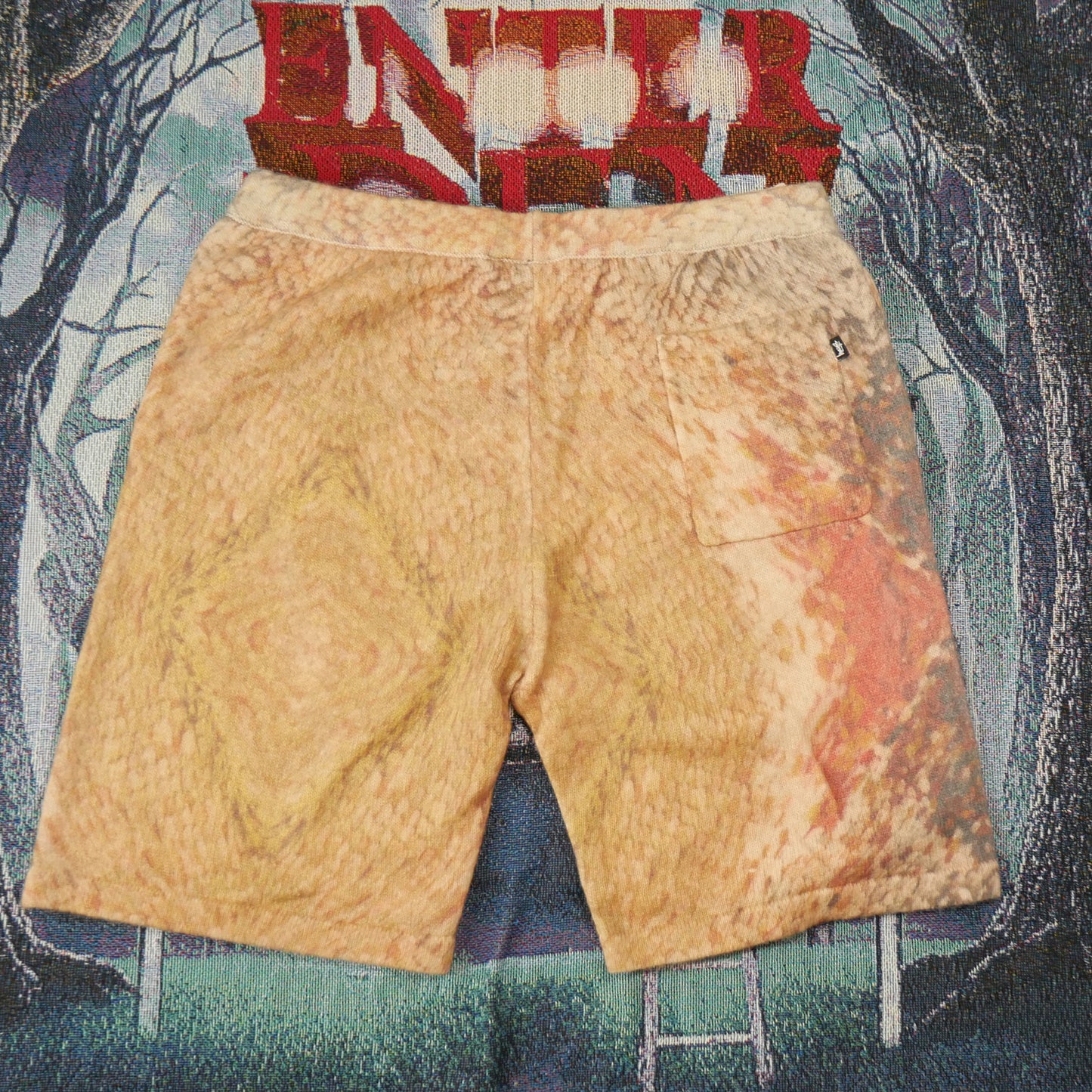 Stussy Wings Print Knit Shorts