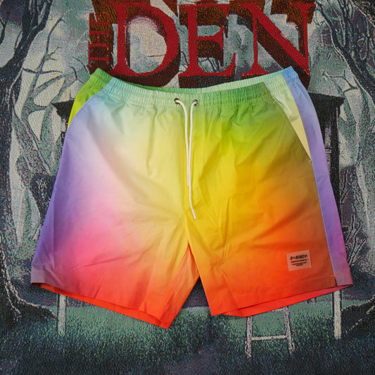 8&9 Clothing Vibe Iridescent Shorts