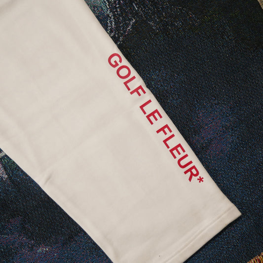 Converse x Golf Le Fleur Sweatpants (White)
