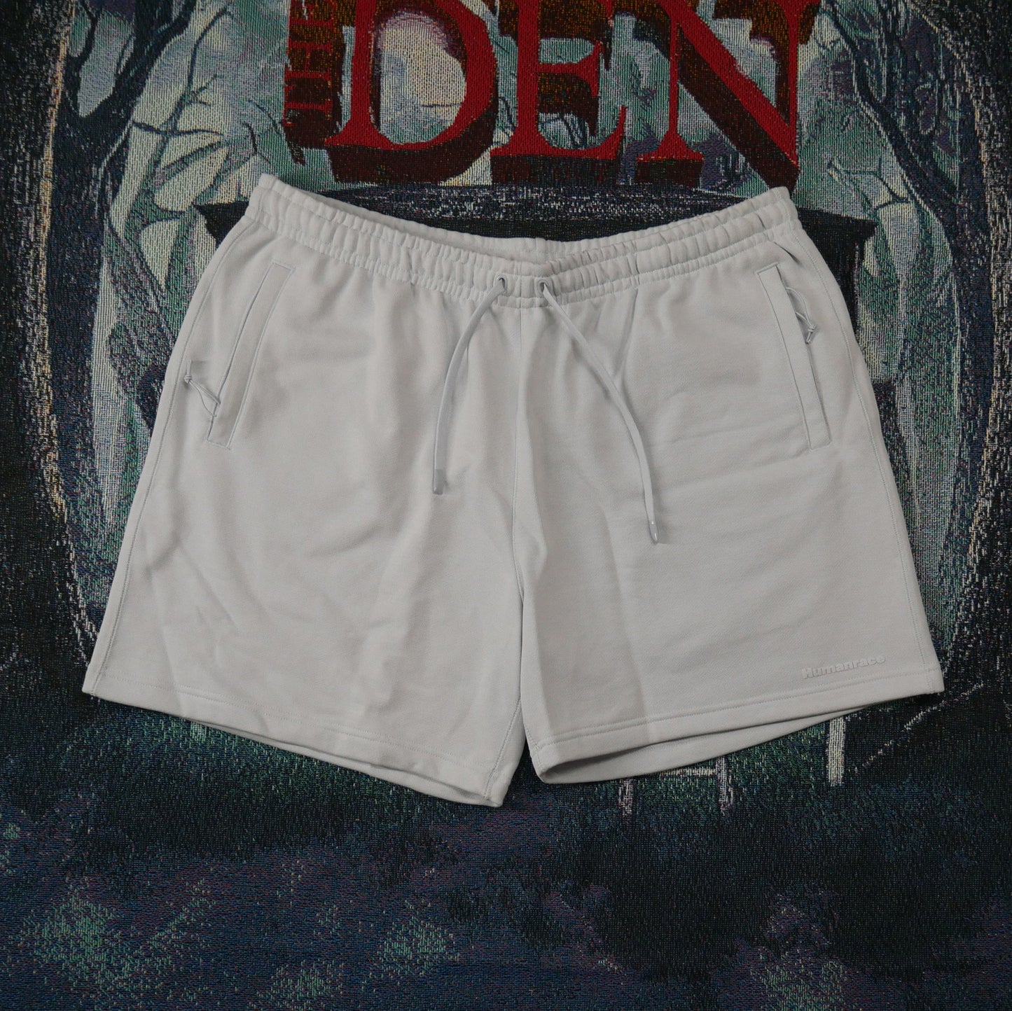 Adidas x Pharrell Williams Basics Shorts (Halo Blue)