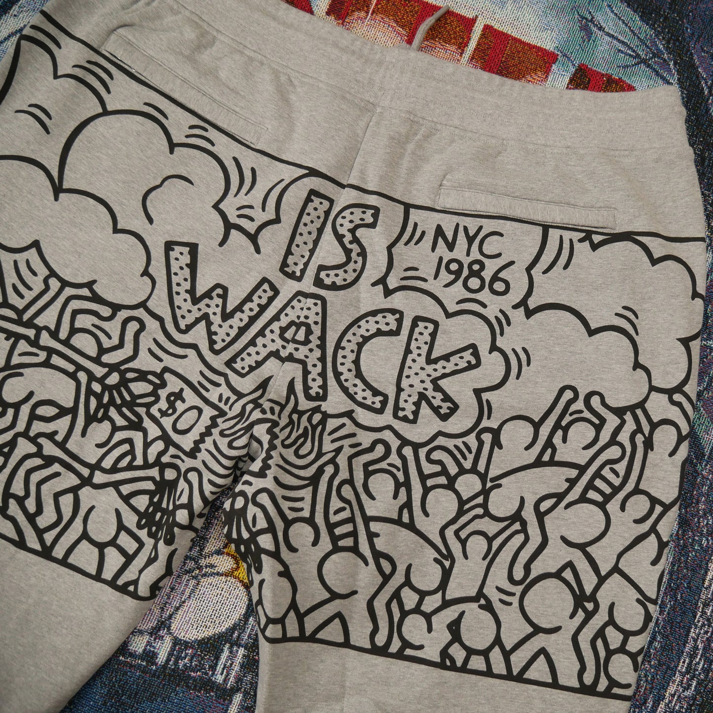 Diamond Supply Co. x Keith Haring 'Crack is Wack' Pants