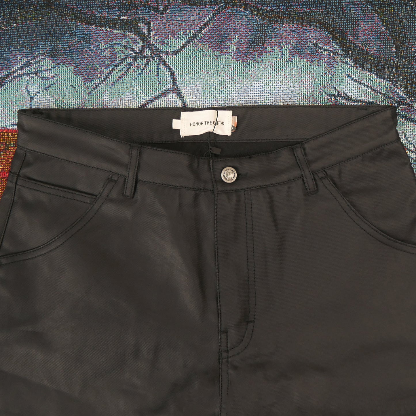 Honor The Gift Wax Denim Pants