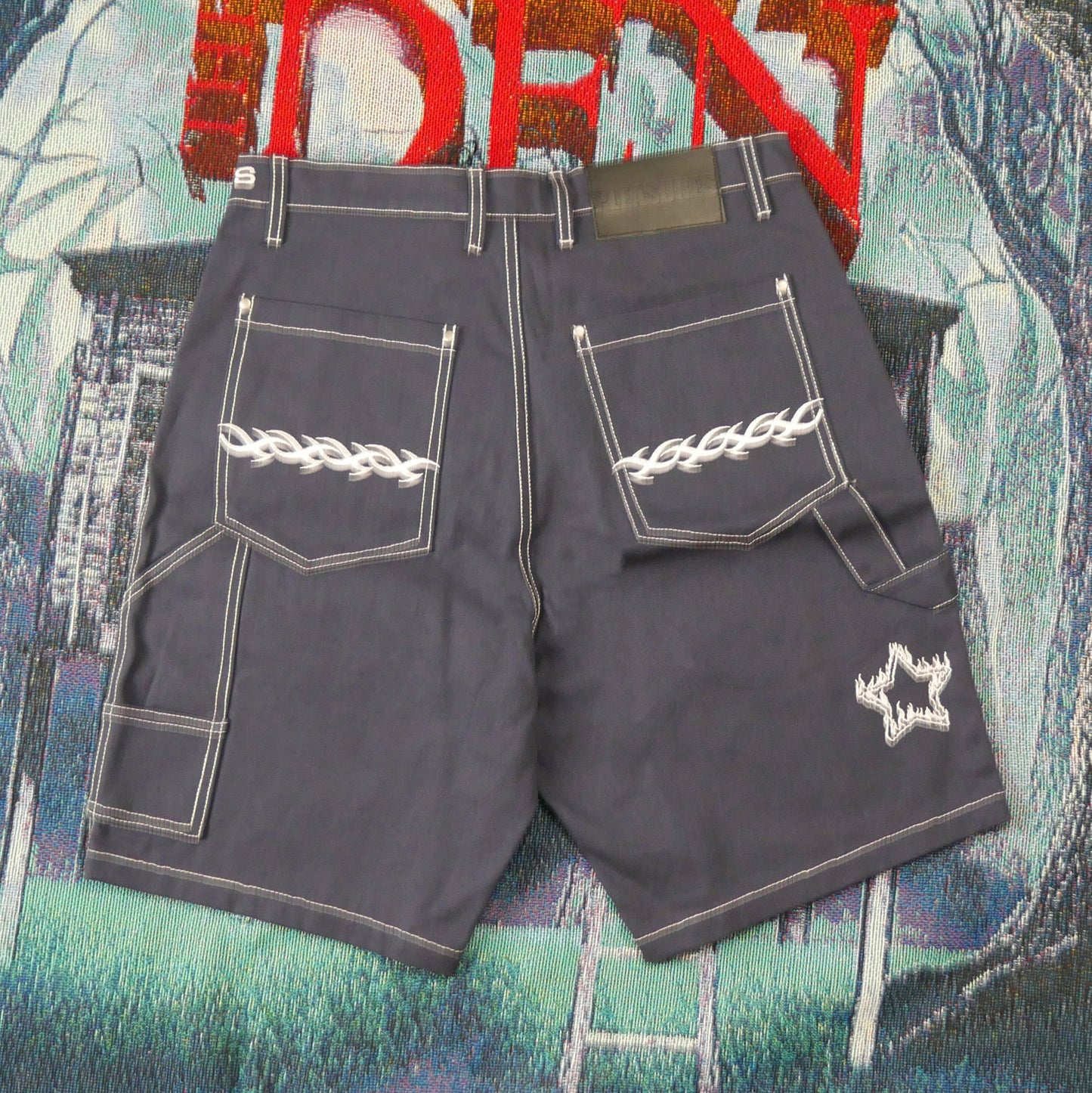 Pleasures Kort Painter Shorts