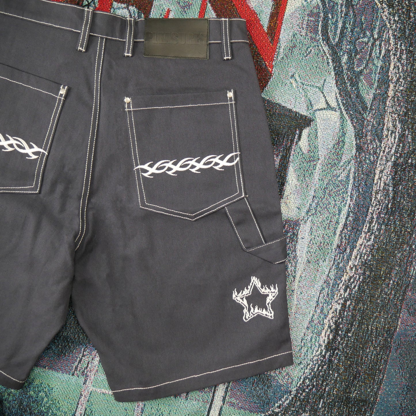 Pleasures Kort Painter Shorts