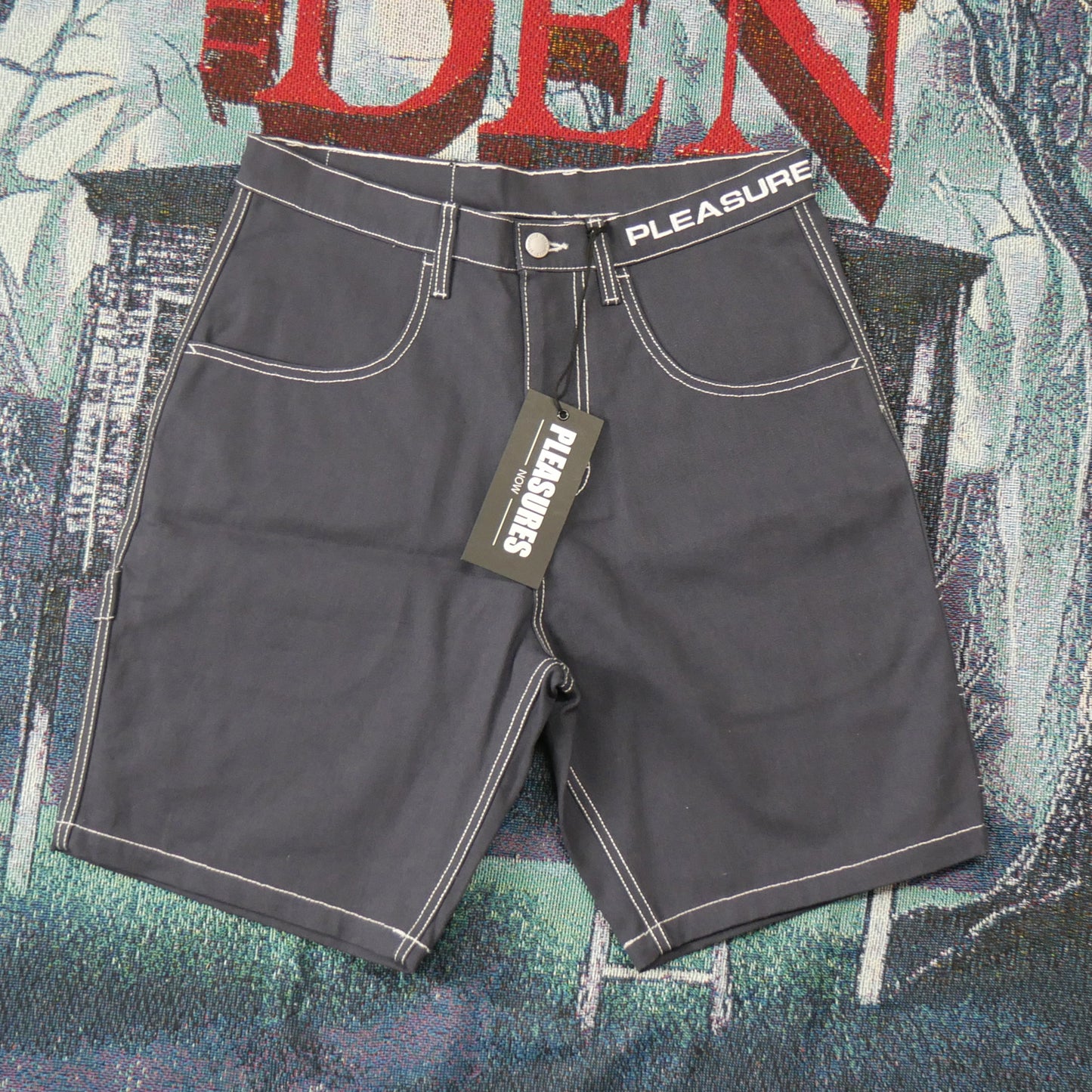 Pleasures Kort Painter Shorts