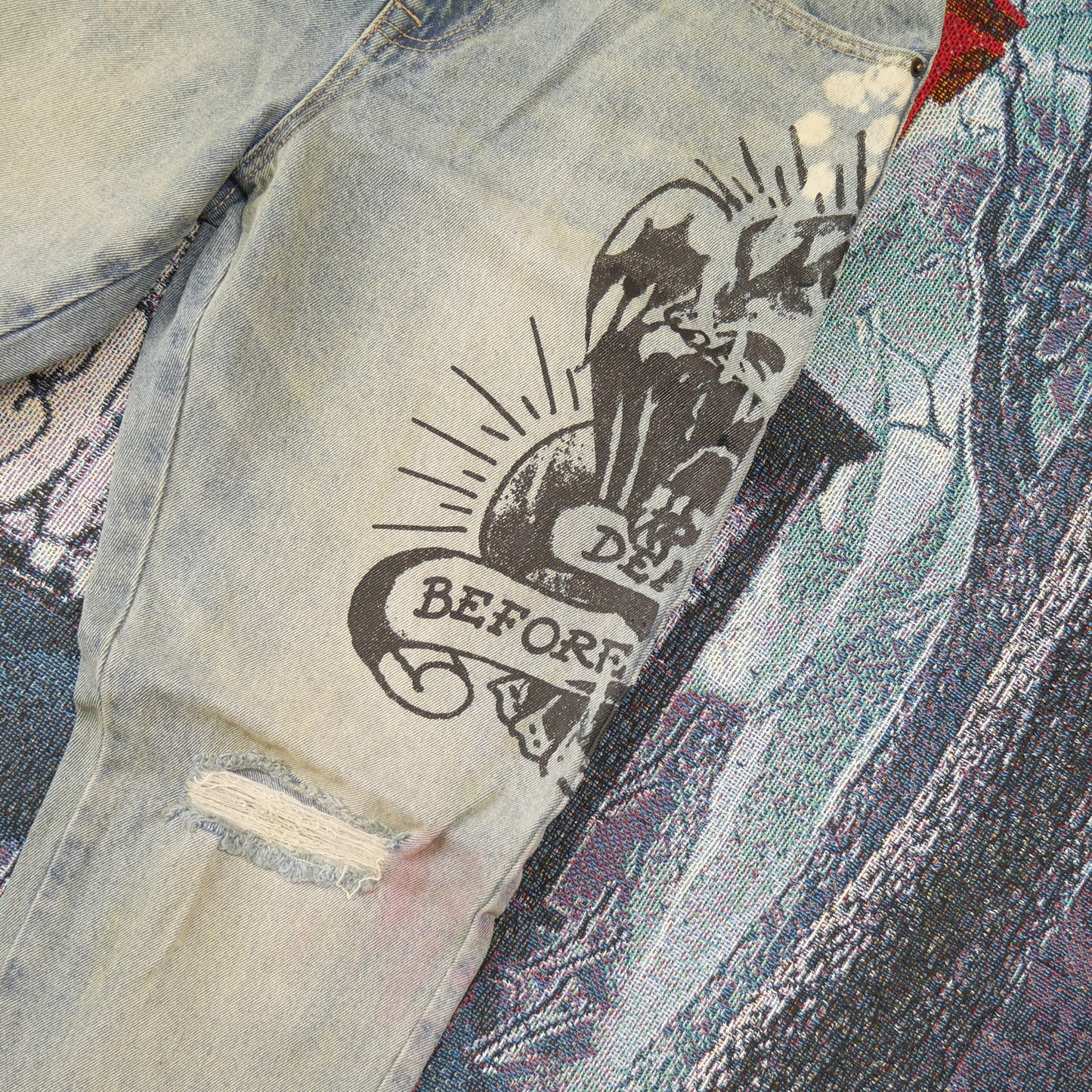 Ed Hardy Eagle Slim Taper Jean