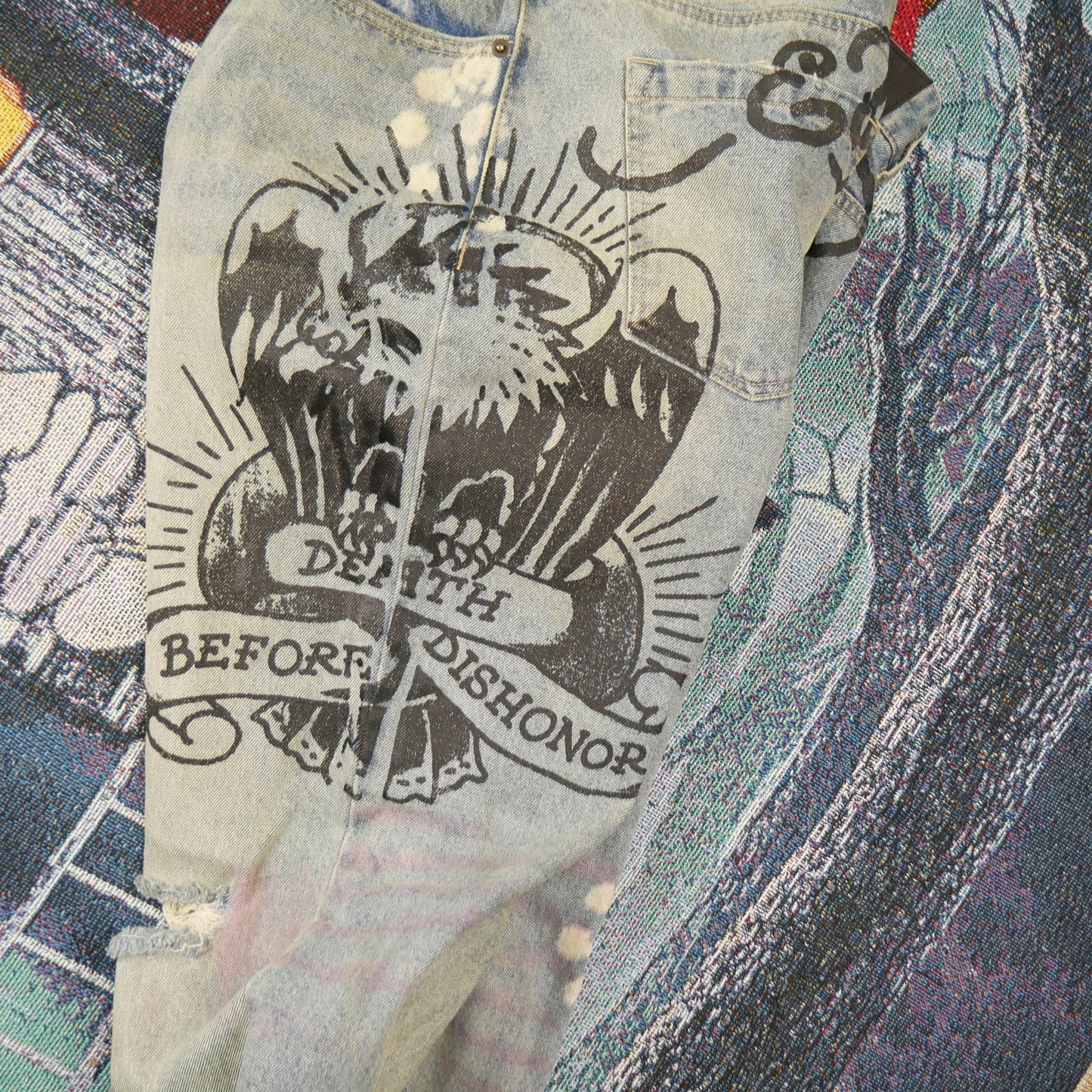Ed Hardy Eagle Slim Taper Jean