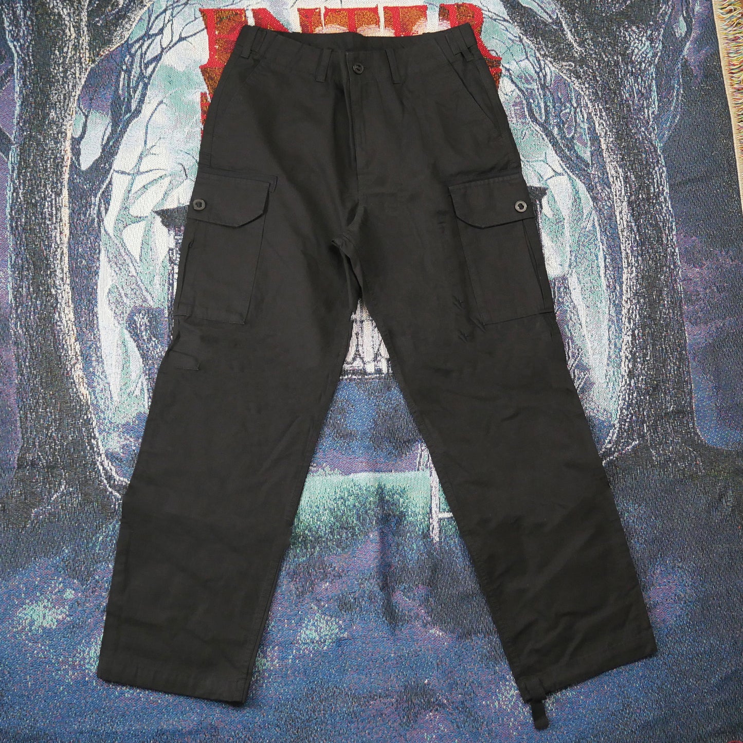 The North Face M66 Black Cargo Pants (Black)