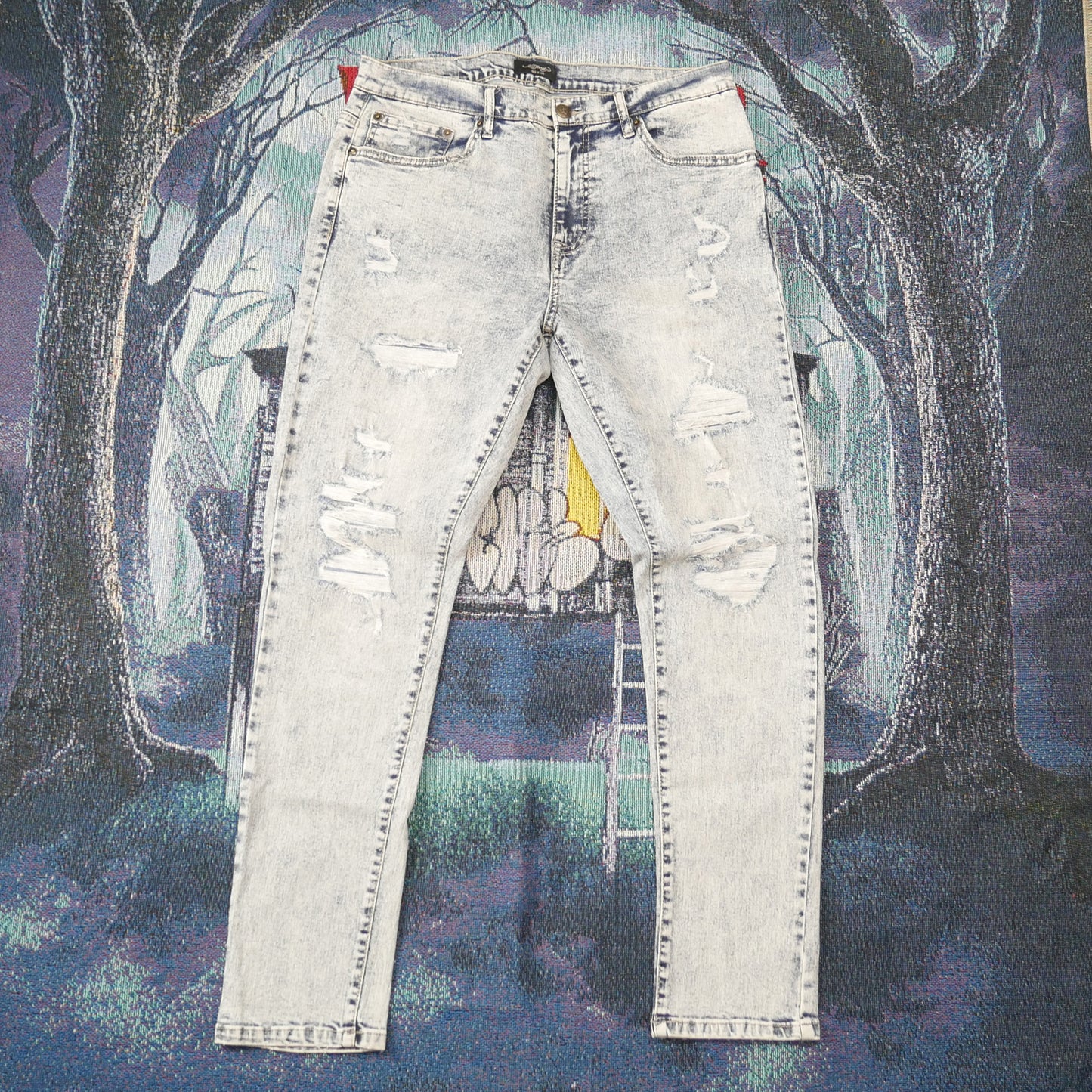 Ed Hardy Screaming Tiger Slim Skinny Jean