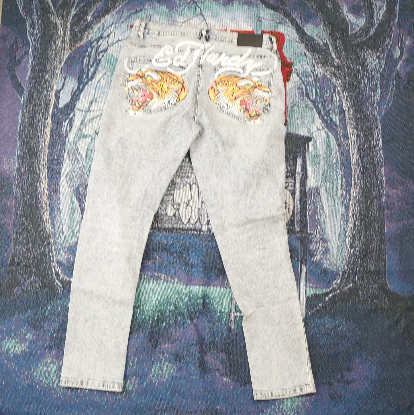 Ed Hardy Screaming Tiger Slim Skinny Jean