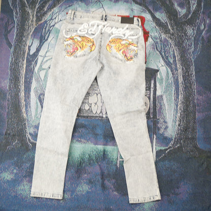 Ed Hardy Screaming Tiger Slim Skinny Jean
