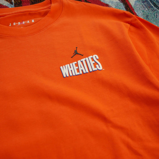 Jordan Wheaties Flight MVP 85 L/S Tee (Rush Orange)