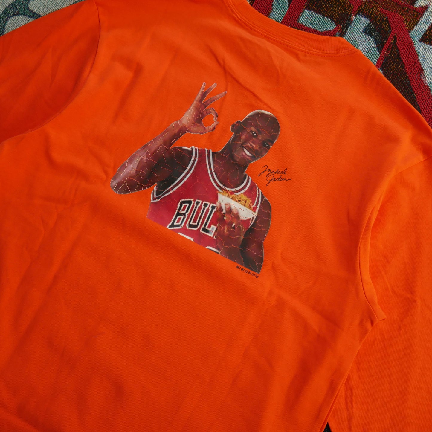 Jordan Wheaties Flight MVP 85 L/S Tee (Rush Orange)
