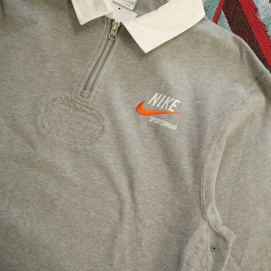 Nike Trending Rugby Top (Grey)