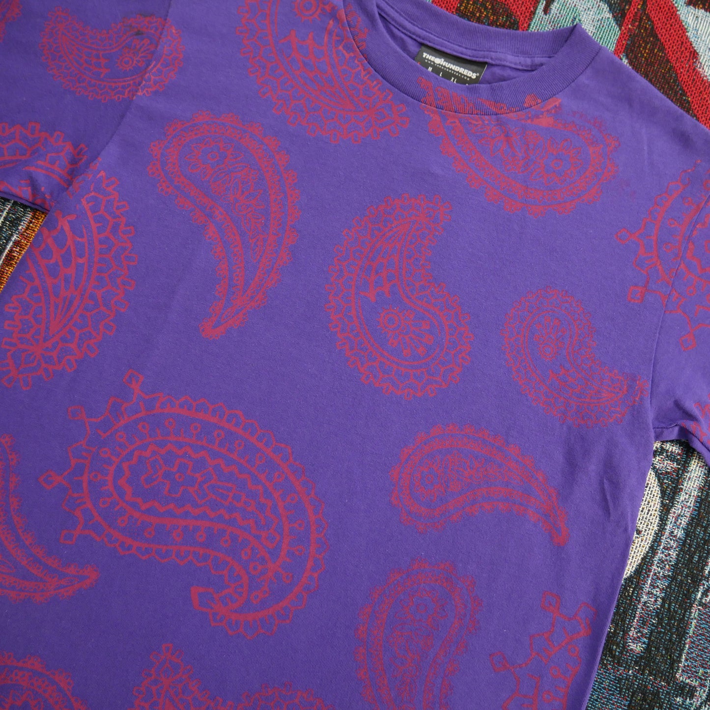 The Hundreds x Joshua Vides Paisley Tee