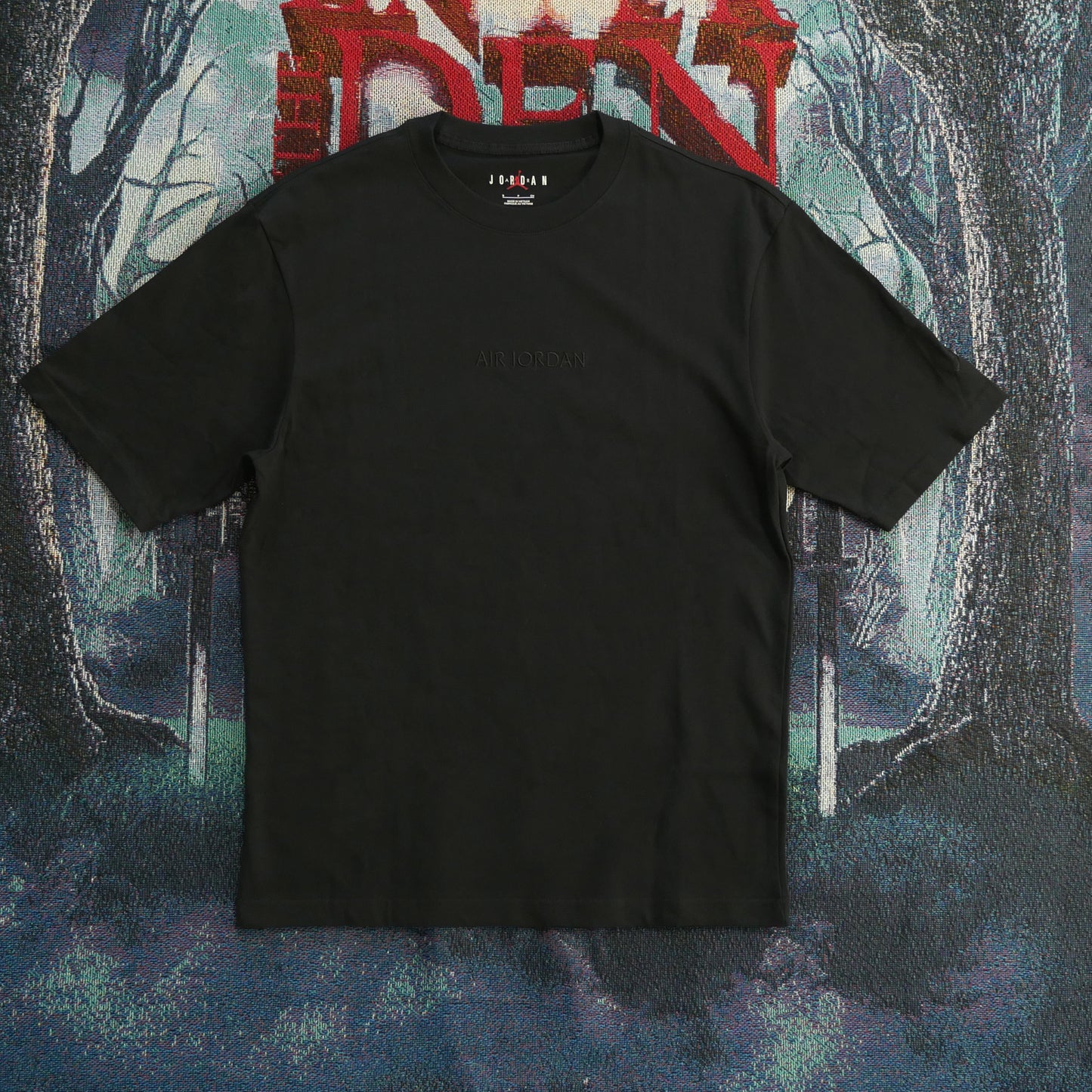 Jordan Wordmark Tee (Black)