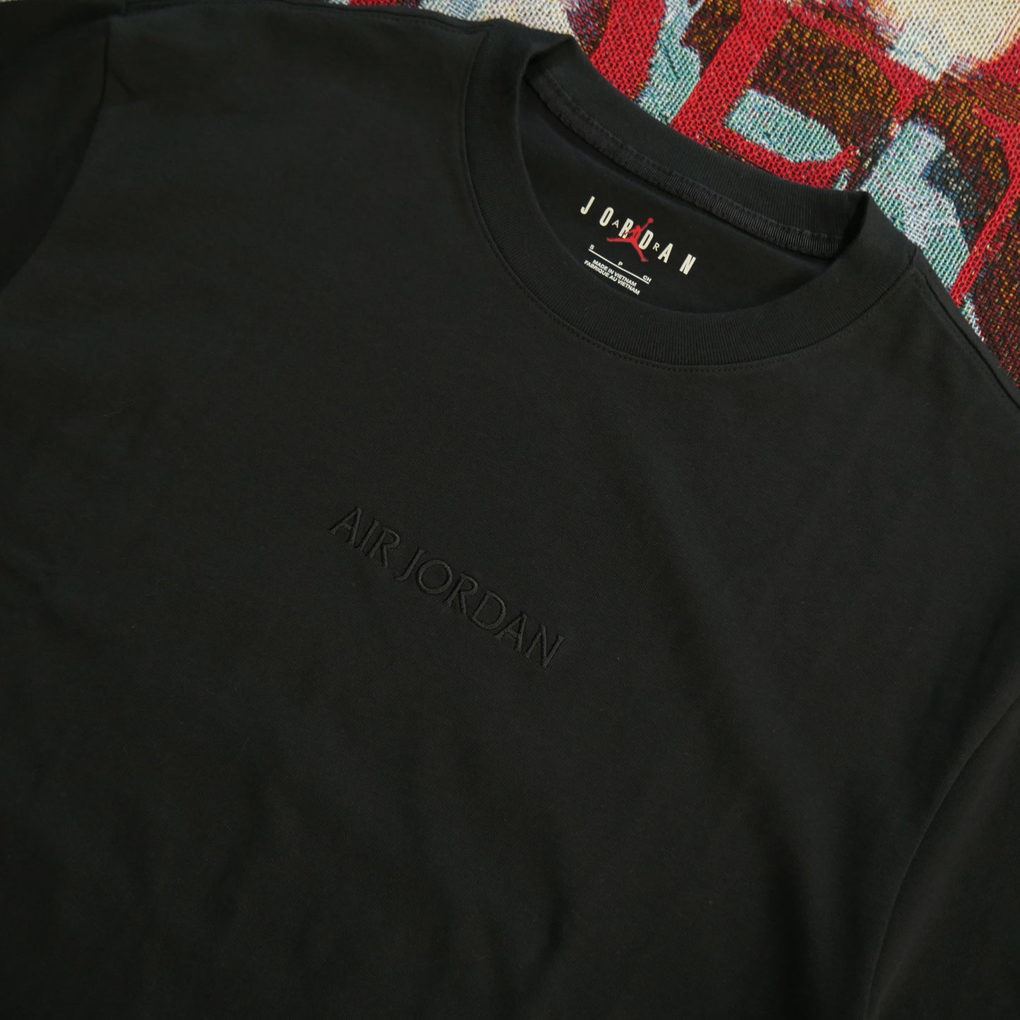 Jordan Wordmark Tee (Black)