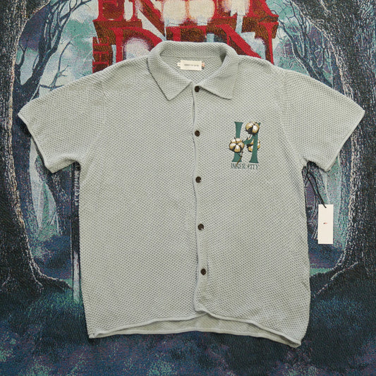 Honor The Gift Knit H Button Up (Slate)