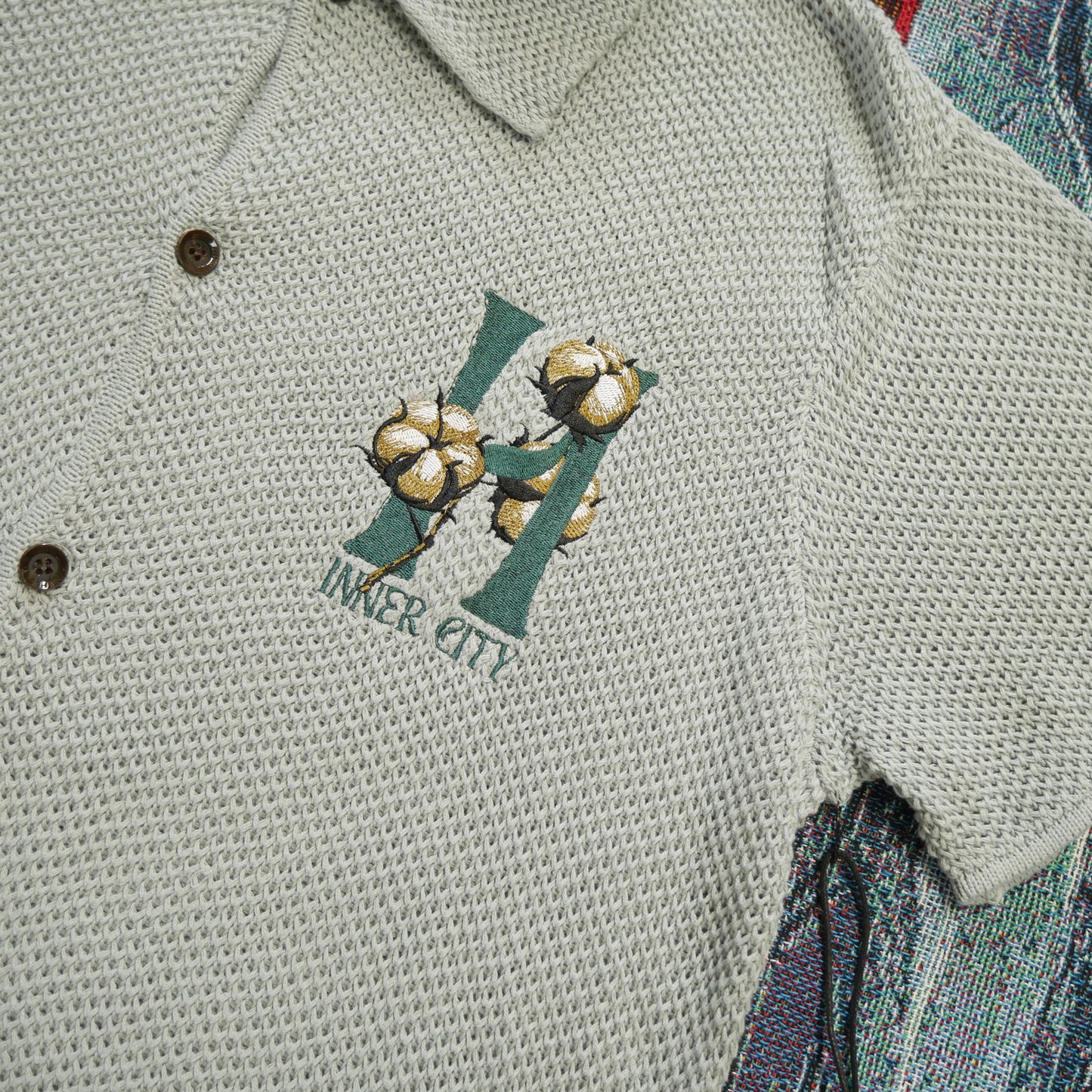 Honor The Gift Knit H Button Up (Slate)