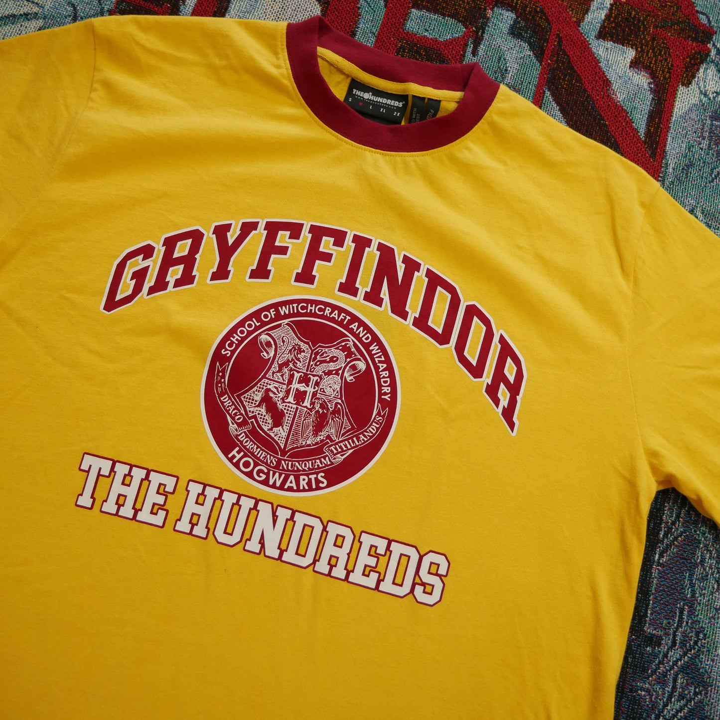 The Hundreds x Harry Potter Crest Ringer Tee (Gryffindor)