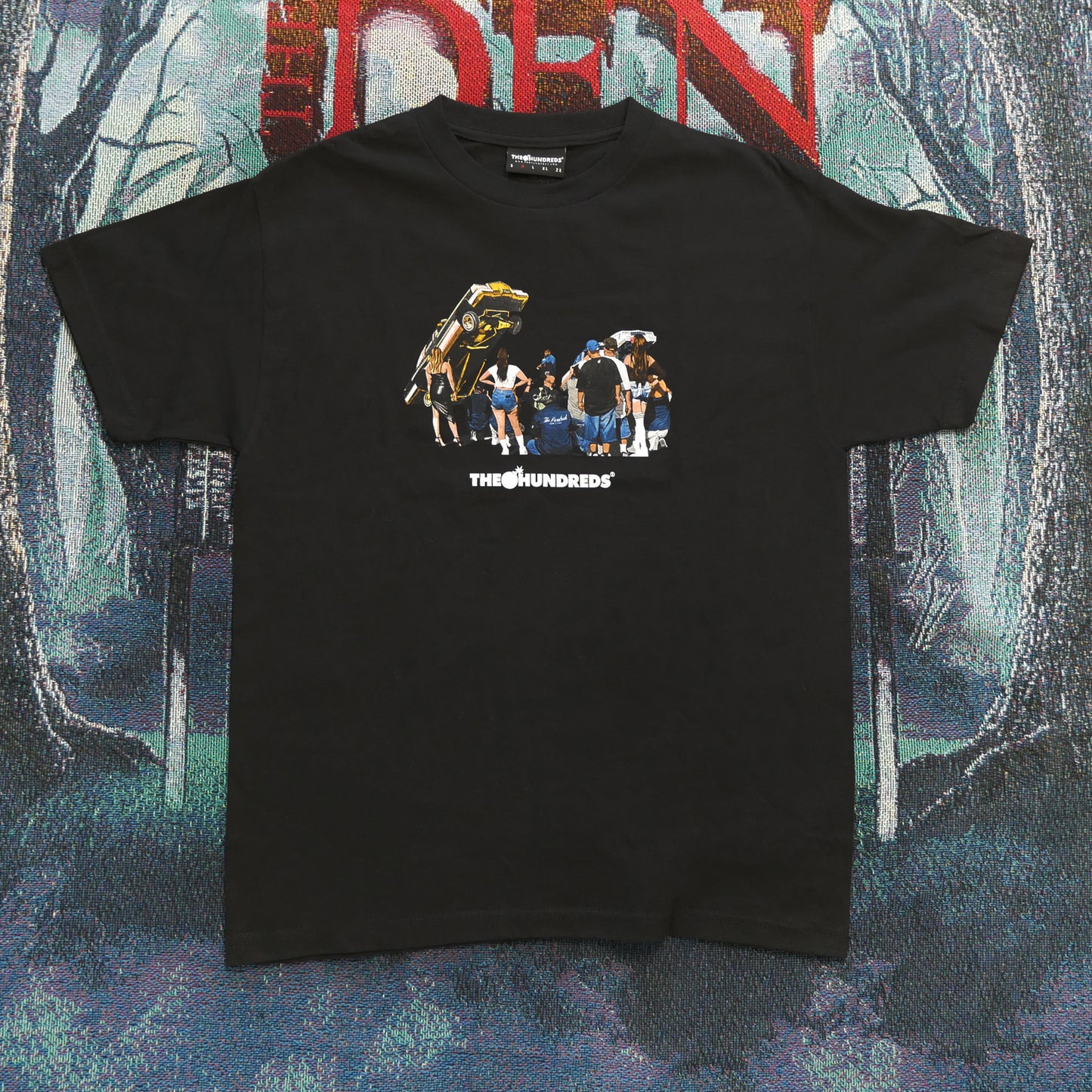 The Hundreds x The Perez Bros Low Rider Tee (Black)